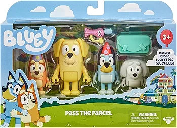 Bluey Season 9 - 4 Figure Pack Asst Each