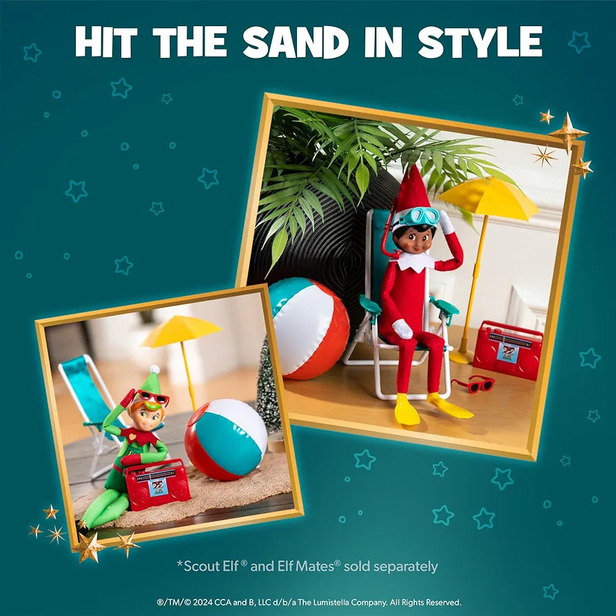 The Elf on the Shelf Polar Props - Beach Vacation