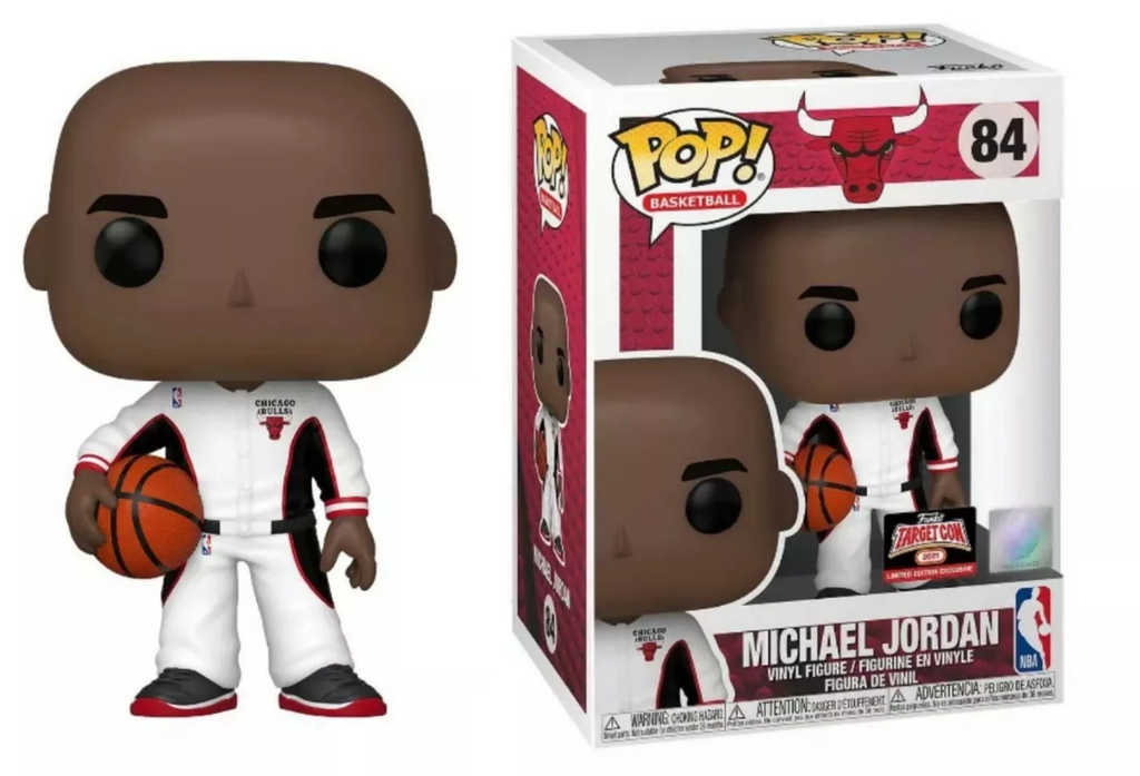 84 Funko POP! NBA Michael Jordan Bulls (White Warmup)