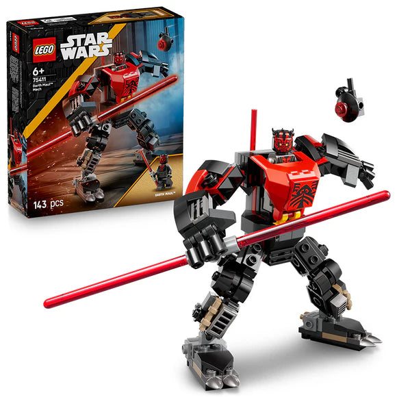 LEGO® Star Wars: The Clone Wars™ Darth Maul™ Mech Building Toy for Kids 75411