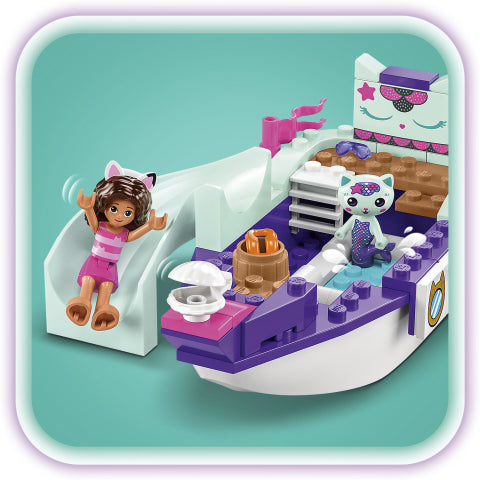 10786 LEGO 4+ Gabby's Dollhouse Gabby & MerCat's Ship & Spa