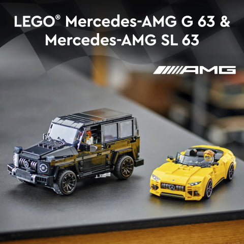 LEGO® Speed Champions Mercedes-AMG G 63 & Mercedes-AMG SL 63 76924