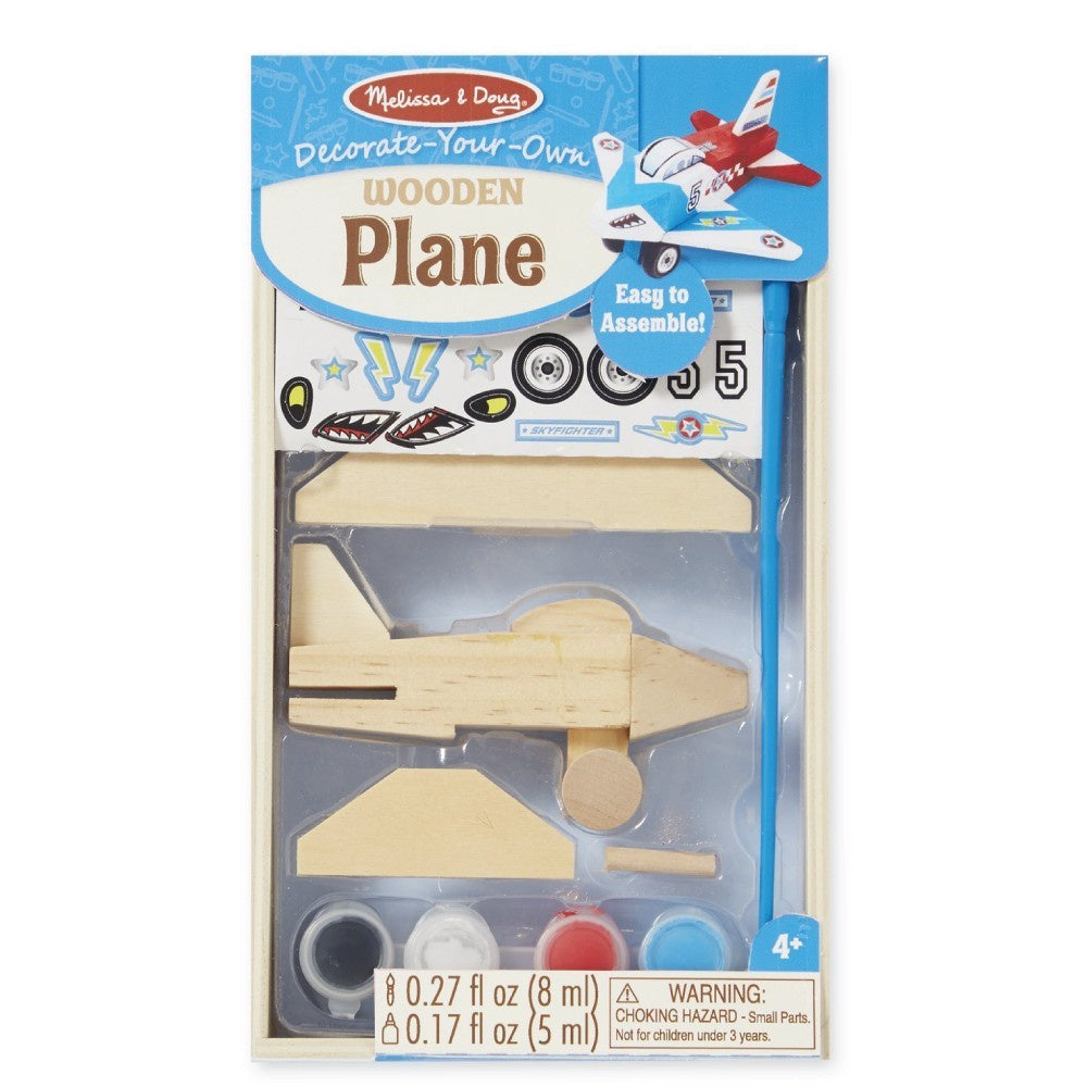 9518 Melissa & Doug Decorate Your Own Wooden Plane