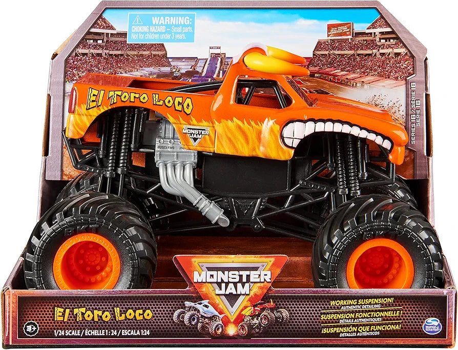 Monster Jam 1:24 Collector Die Cast Each