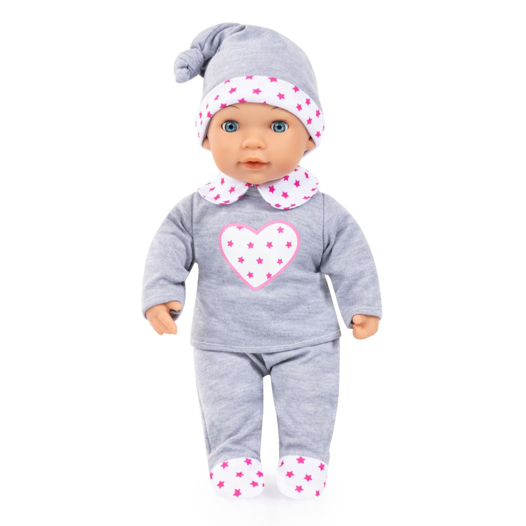 Bayer Tears Baby Doll (Heart/Grey) with Accessories