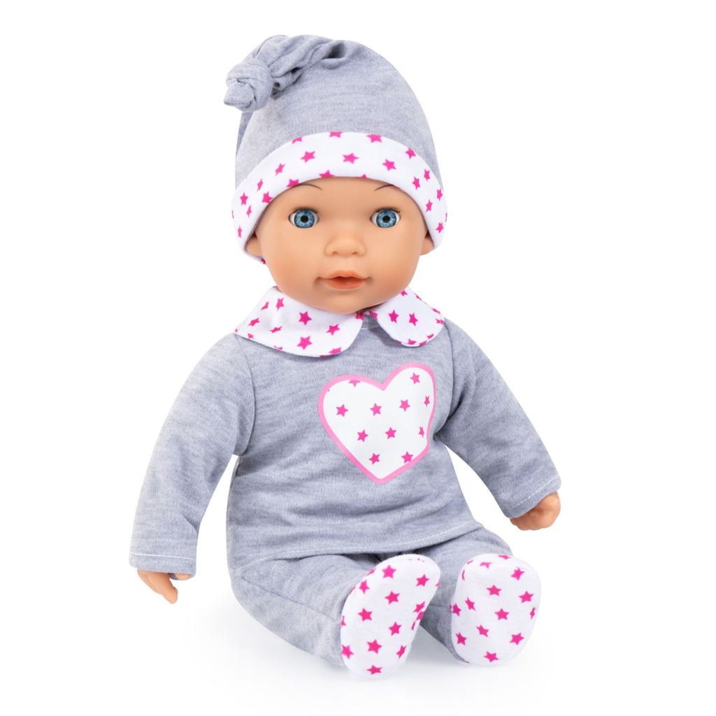 Bayer Tears Baby Doll (Heart/Grey) with Accessories