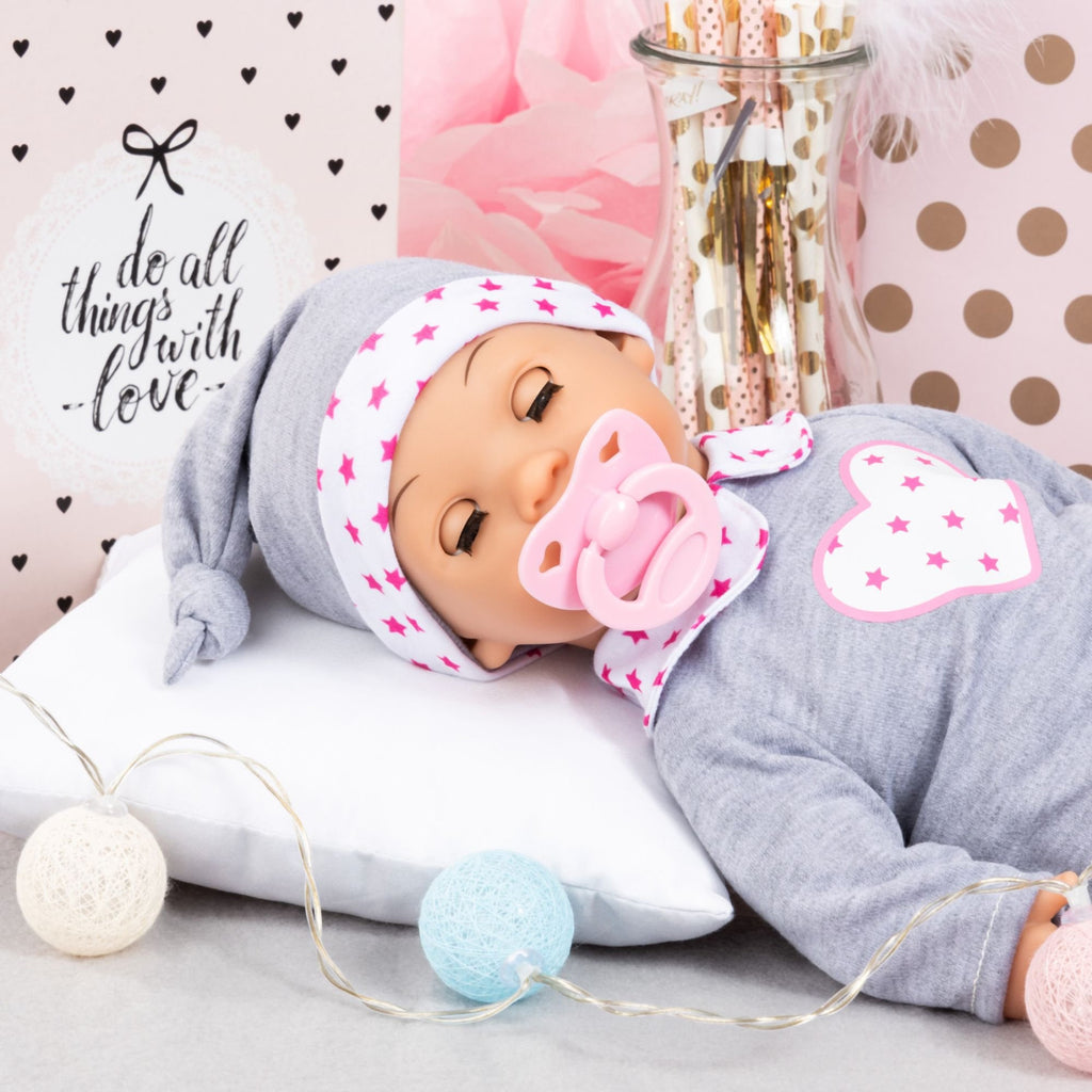 Bayer Tears Baby Doll (Heart/Grey) with Accessories