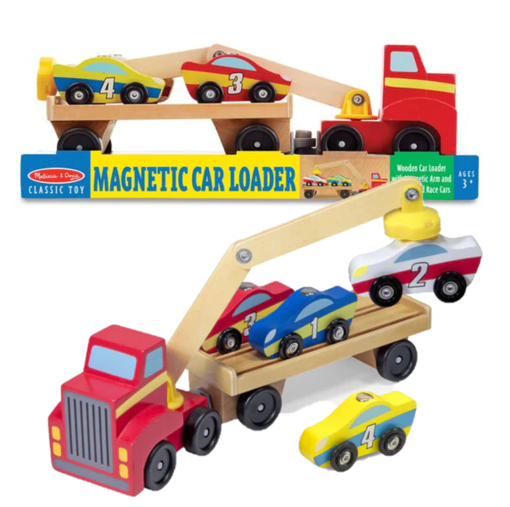 9390 Melissa & Doug Magnetic Car Loader