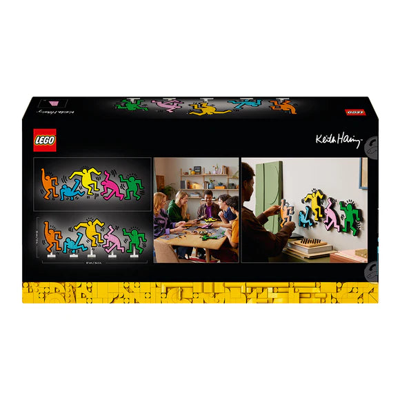 LEGO® Art Keith Haring – Dancing Figures Living Room Decor Set 31216