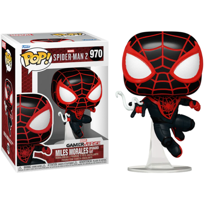 970 Funko POP! Marvel's Spider-Man 2 - Miles Morales (Upgraded Suit)