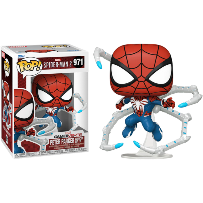 971 Funko POP! Marvel's Spider-Man 2 - Peter Parker (Advanced Suit 2.0)