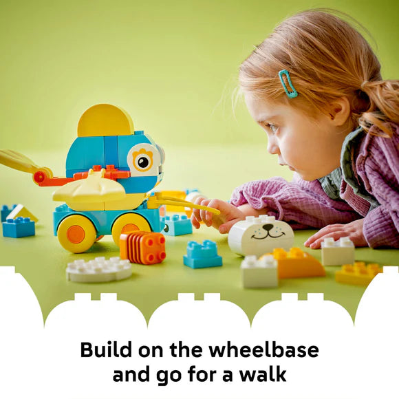 LEGO® DUPLO® Town 3in1 Animals on Wheels Building Toy for Imaginative Play 10448