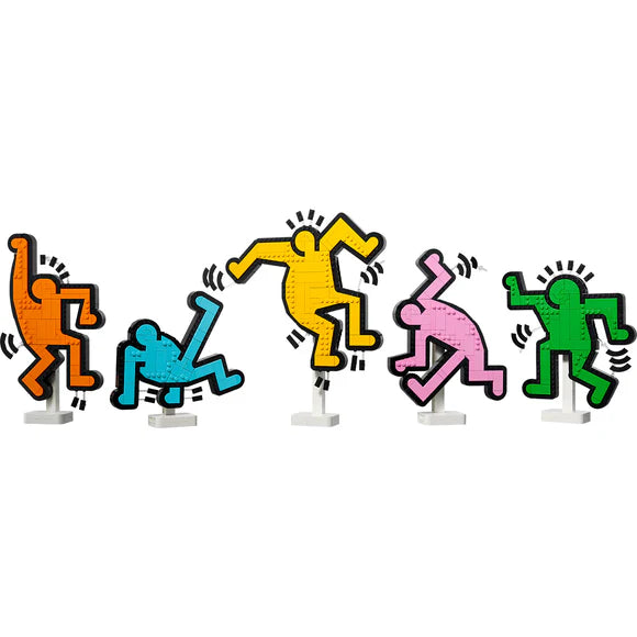 LEGO® Art Keith Haring – Dancing Figures Living Room Decor Set 31216