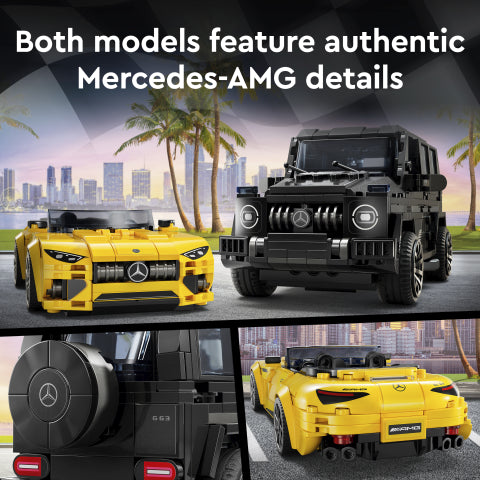 LEGO® Speed Champions Mercedes-AMG G 63 & Mercedes-AMG SL 63 76924