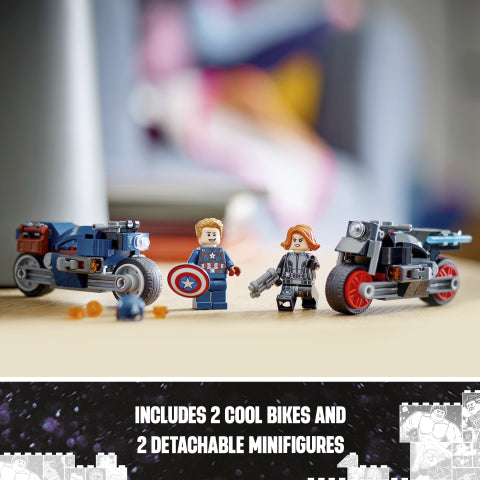 76260 LEGO Super Heroes Black Widow & Captain America Motorcycles