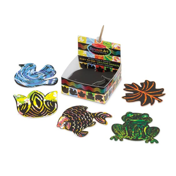 32042 Melissa & Doug Scratch Art Nature Mini Notes