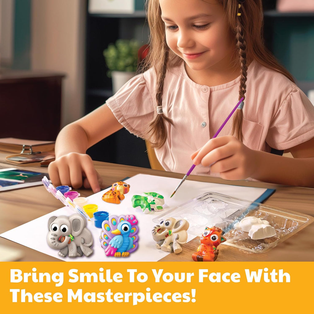 4M - Mould & Paint Googly Eyes Animals