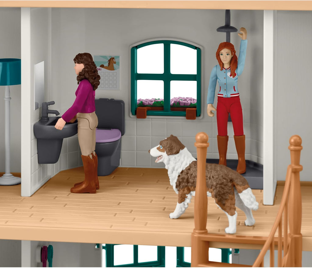 42706 Schleich Horse Club - Lakeside Country House and Stable Set (179 Pieces)