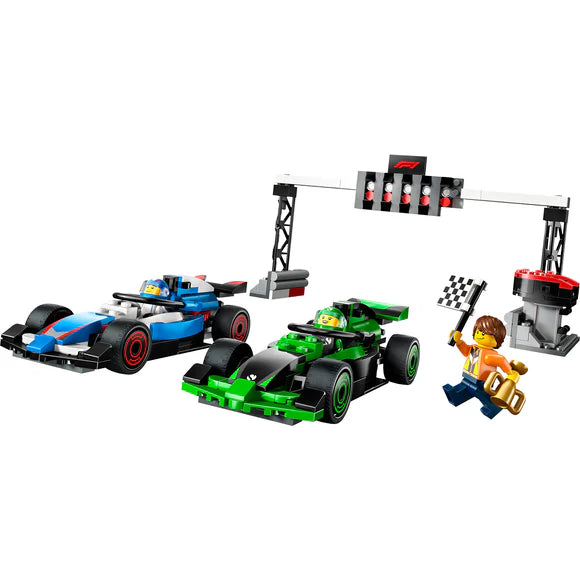 60474 LEGO® City F1® Grid with VCARB & Sauber Race Cars