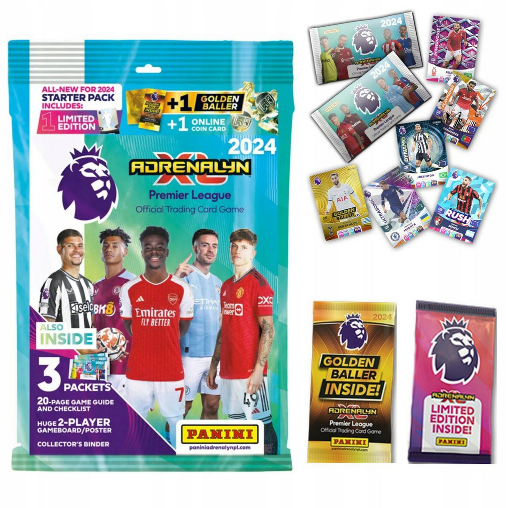 Adrenalyn XL Premier League  2024 Official Trading Card Starter Pack