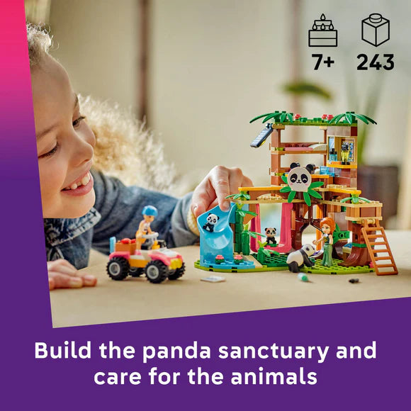 LEGO® Friends Panda Sanctuary Animal Care Building Set Toy 42648