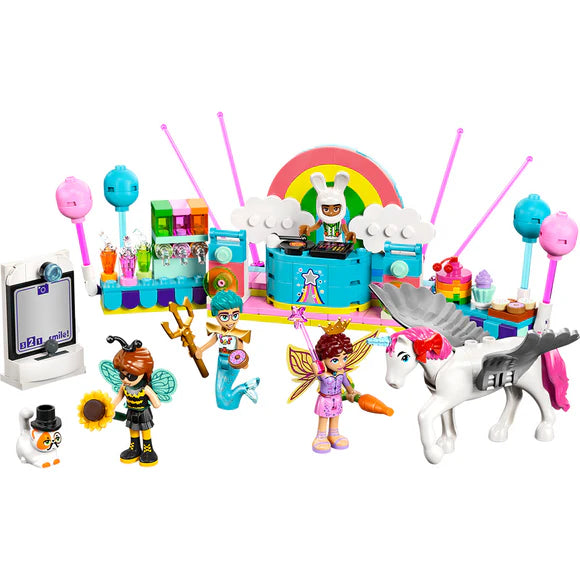 LEGO® Friends Costume Party with Unicorn & Fairy Pretend-Play Building Kit 42661