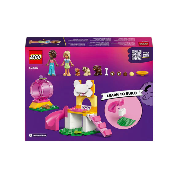 LEGO® Friends Puppy Playground Building Kit, Dog Toy for Pretend Play 42665