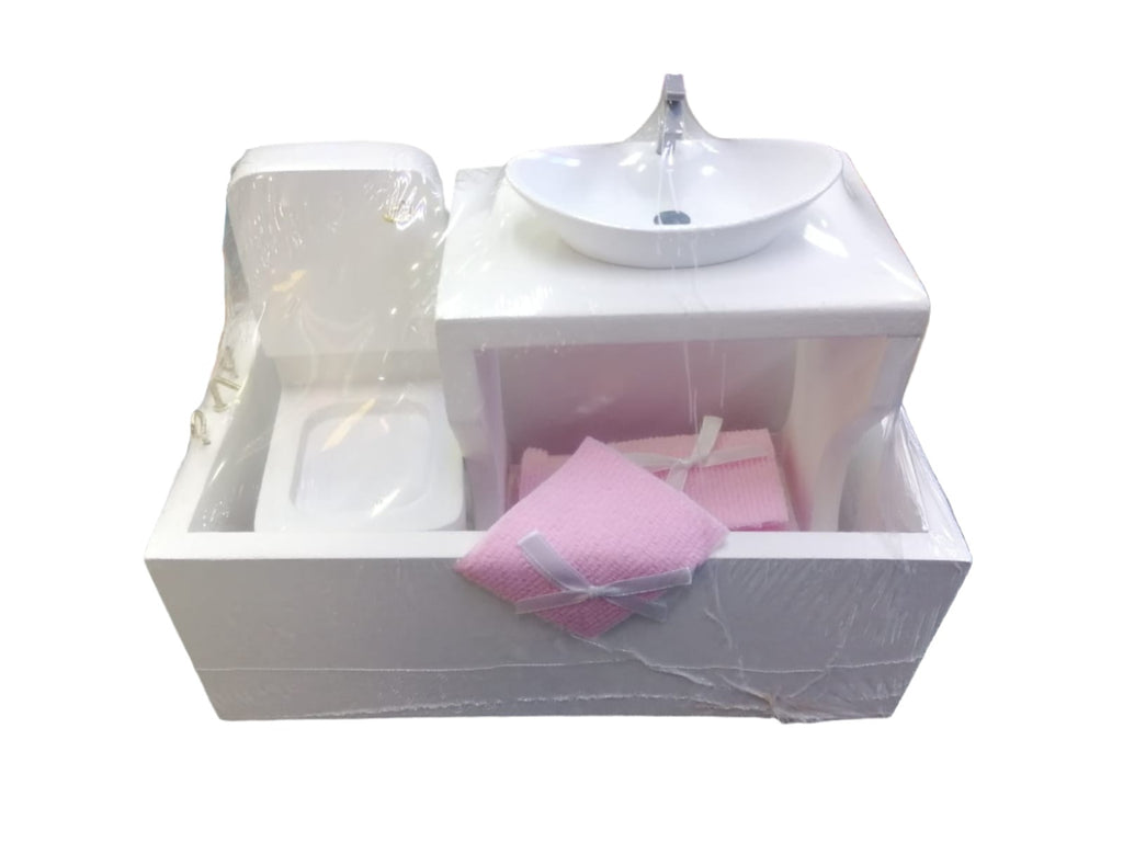 Barbi Designs Bath, Basin & Toilet