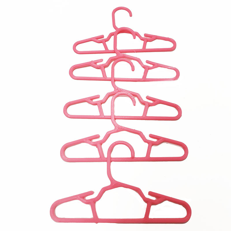 Barbi Designs Hangers 5 Piece Asst Each