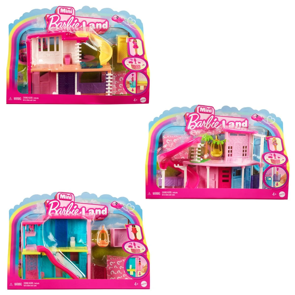 Barbie Mini Barbieland House Asstd Each