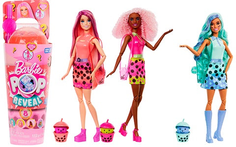 Barbie Pop Reveal Boba Tea Series Asstd Each