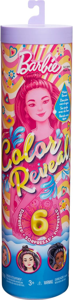 Barbie Color Reveal Rainbow Groovy Series Asstd
