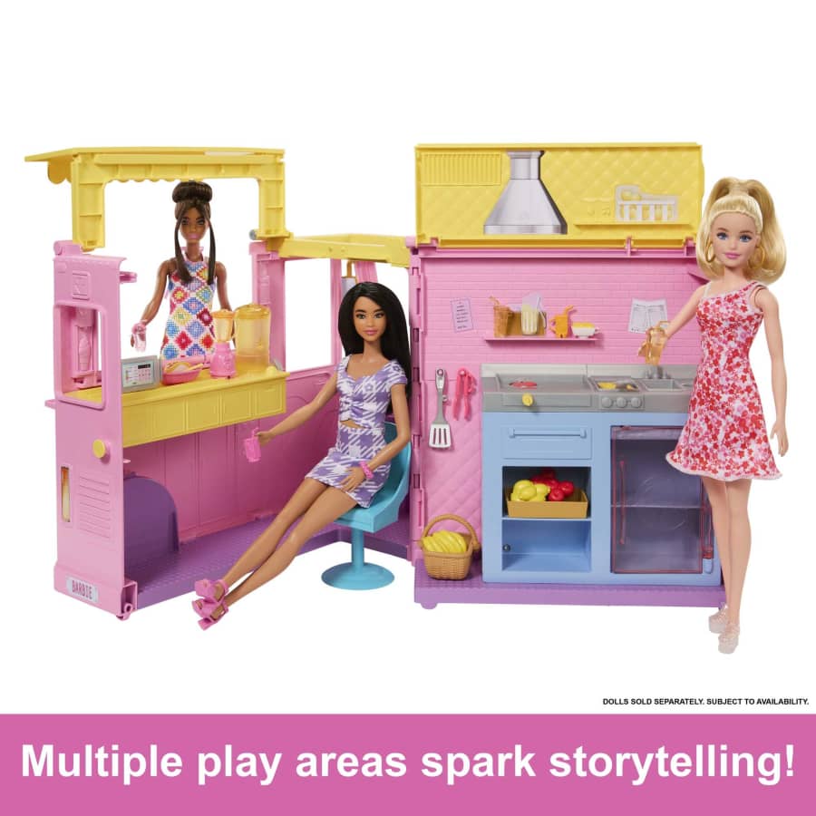 Barbie Lemonade Truck Playset with Accessories