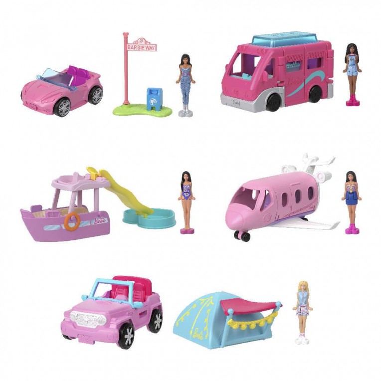 Barbie Mini Barbieland Vehicle Asstd Each