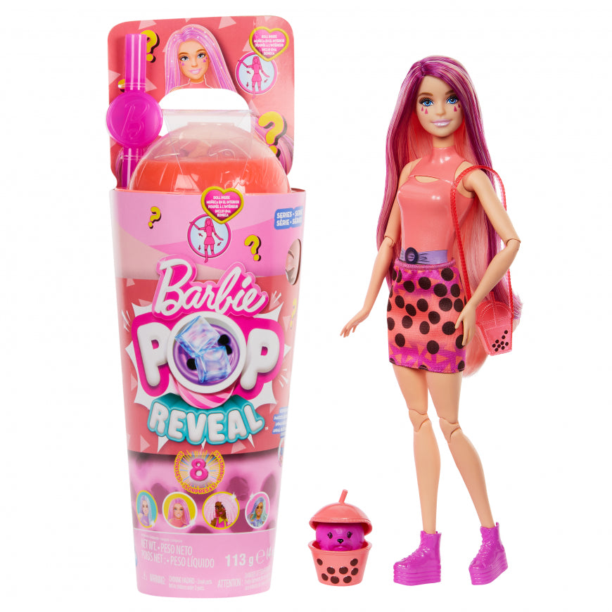 Barbie Pop Reveal Boba Tea Series Asstd Each