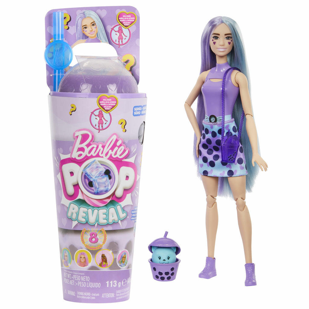 Barbie Pop Reveal Boba Tea Series Asstd Each