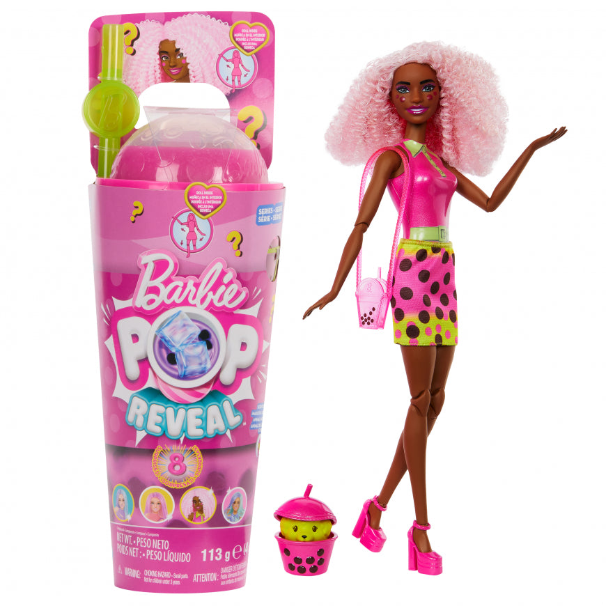 Barbie Pop Reveal Boba Tea Series Asstd Each