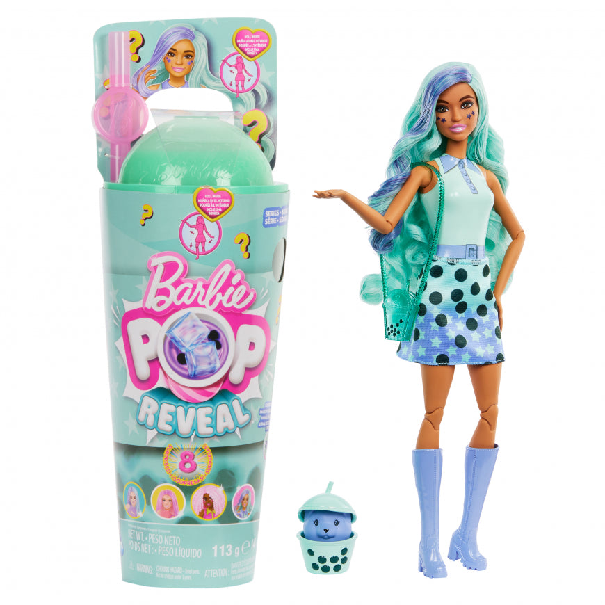 Barbie Pop Reveal Boba Tea Series Asstd Each