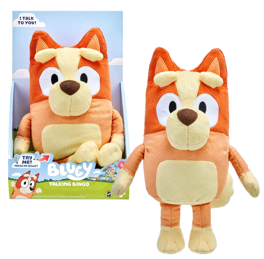 Bingo Plush with Sounds