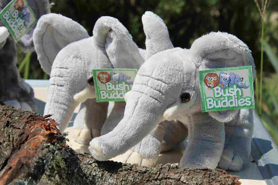 Bush Buddies Plush Elephant Small Each