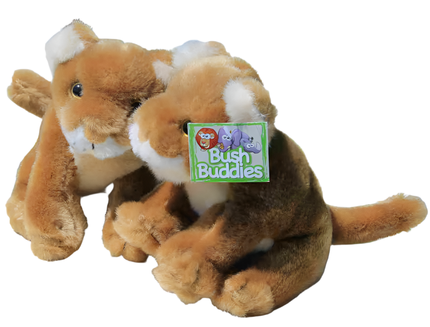 Bush Buddies Plush Lion Cub Small Each