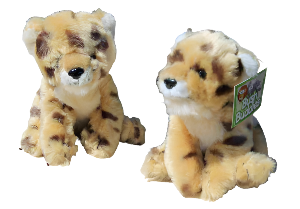 Bush Buddy Plush Cheetah Small Each