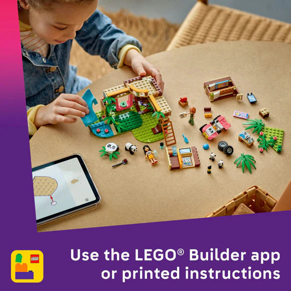 LEGO® Friends Panda Sanctuary Animal Care Building Set Toy 42648