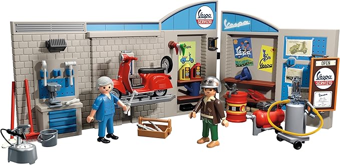 71620 Playmobil 60s Vespa Garage