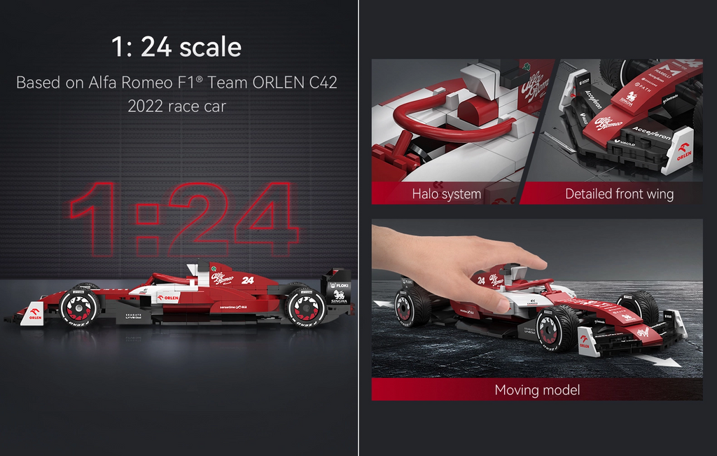 CaDa 1/24 Scale Alfa Romeo F1 C42 2022