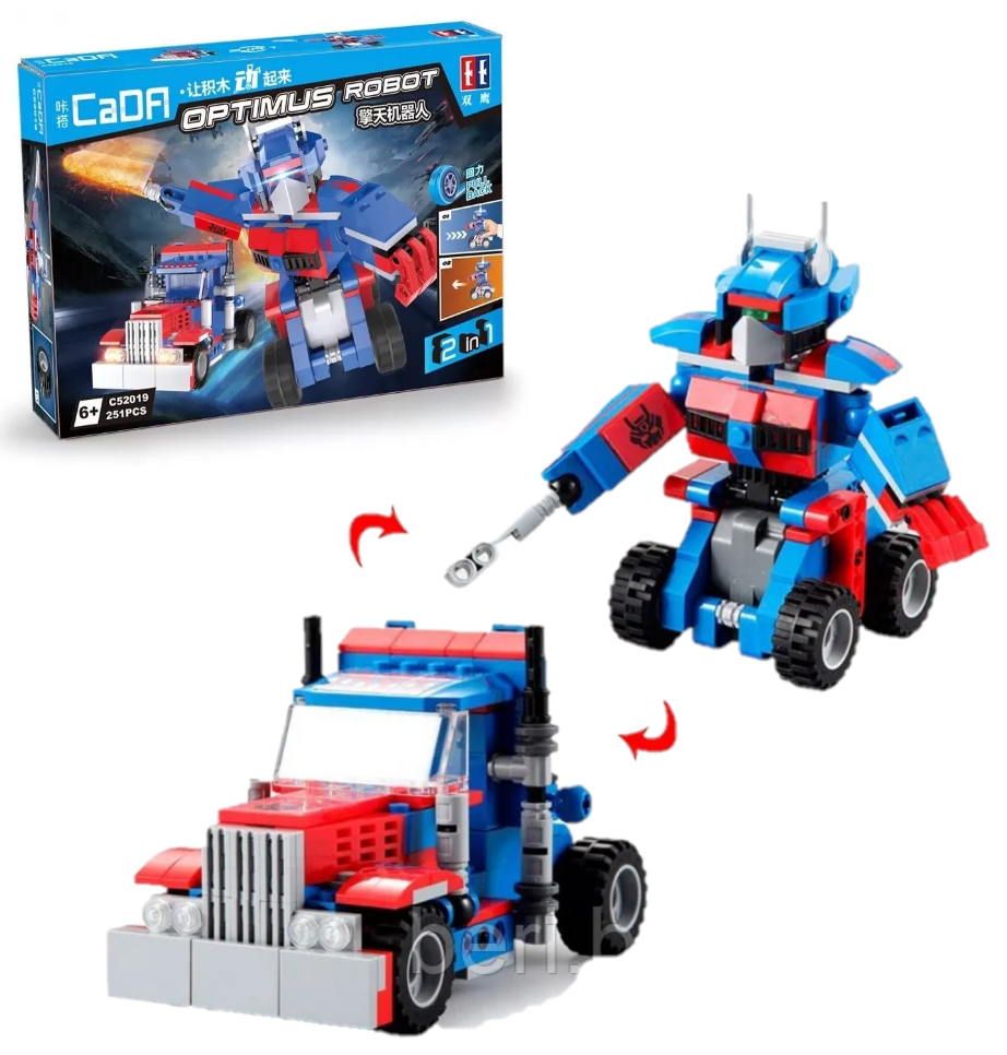 CaDa Optimus Robot 2in1 - Pull Back