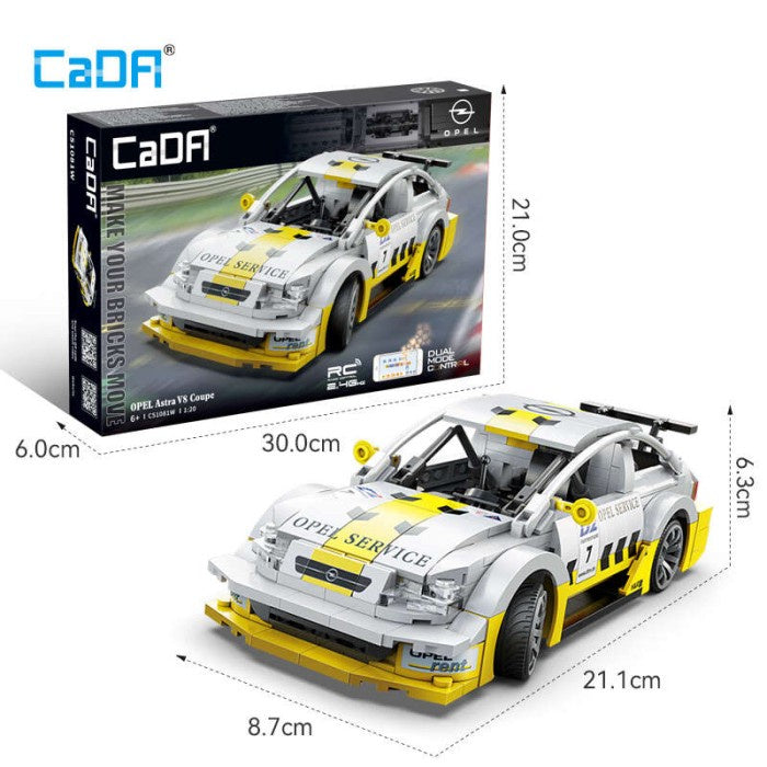 CaDa R/C 1/20 Opel Astra V8 Coupe