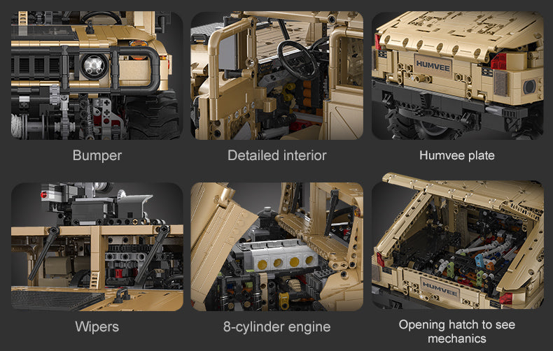 CaDa 1/8 Humvee Off-Road Vehicle