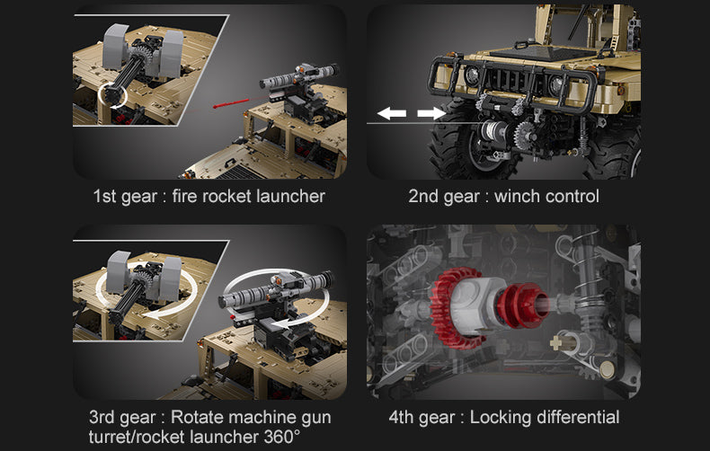 CaDa 1/8 Humvee Off-Road Vehicle