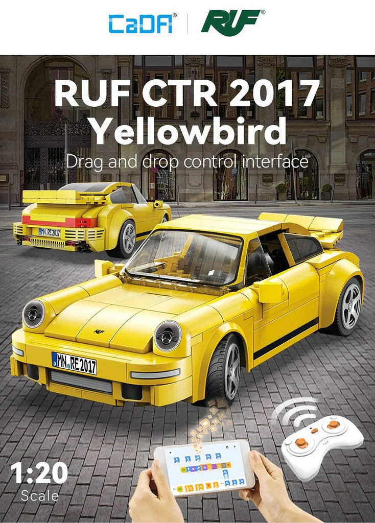 CaDa R/C 1/20 RUF Yellow Bird